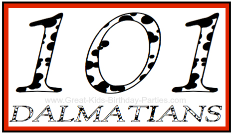 101 Dalmatians font