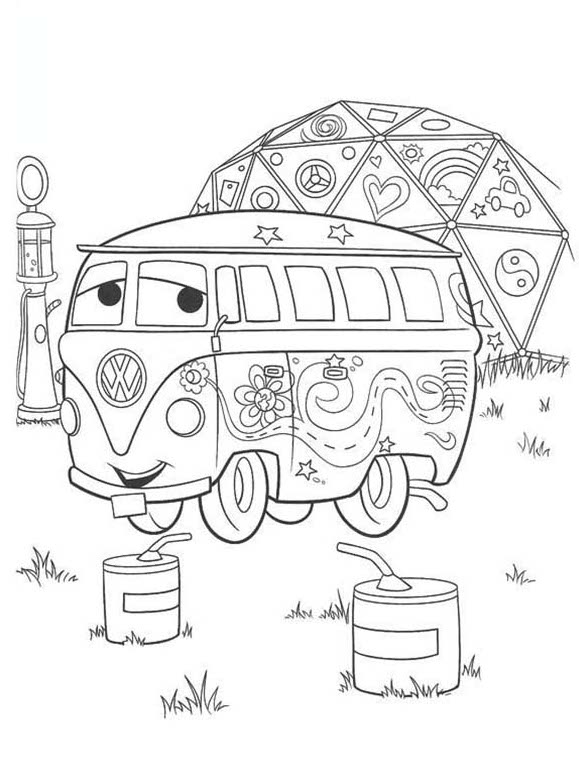 FREE Disney Cars Coloring Pages