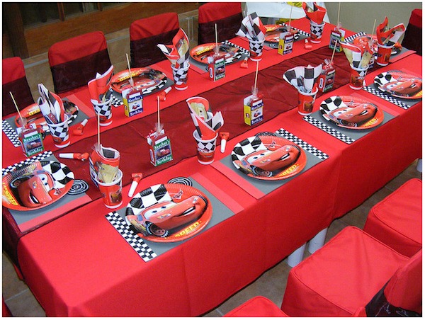 Cars Lightning Mcqueen Party Decorations