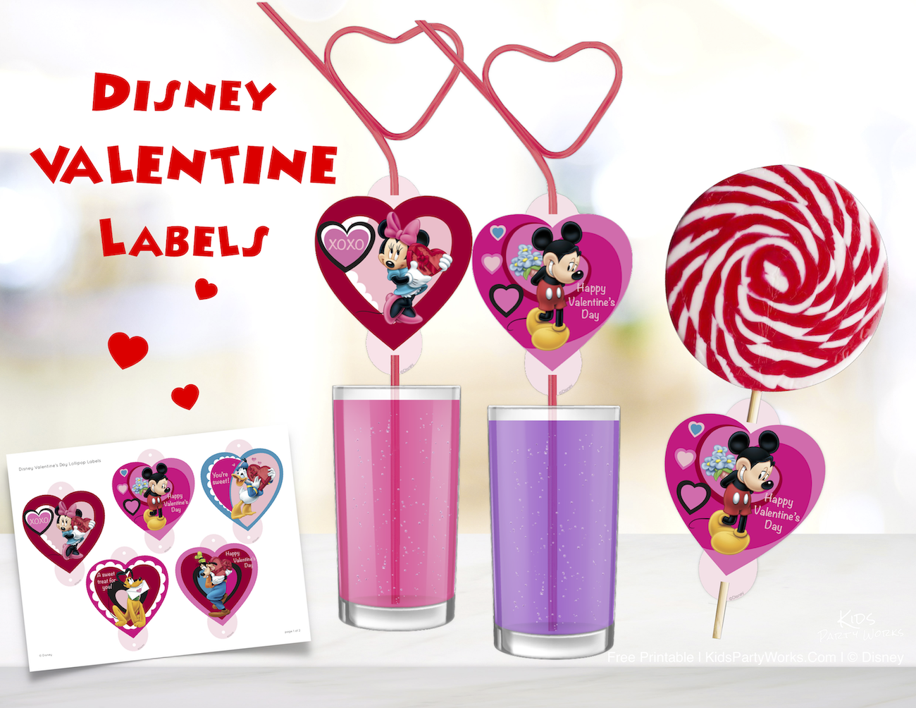 w/ Heart Stickers & Stamps 20 pk Details about   Disney Princess Valentine Tattoo Treat Boxes 