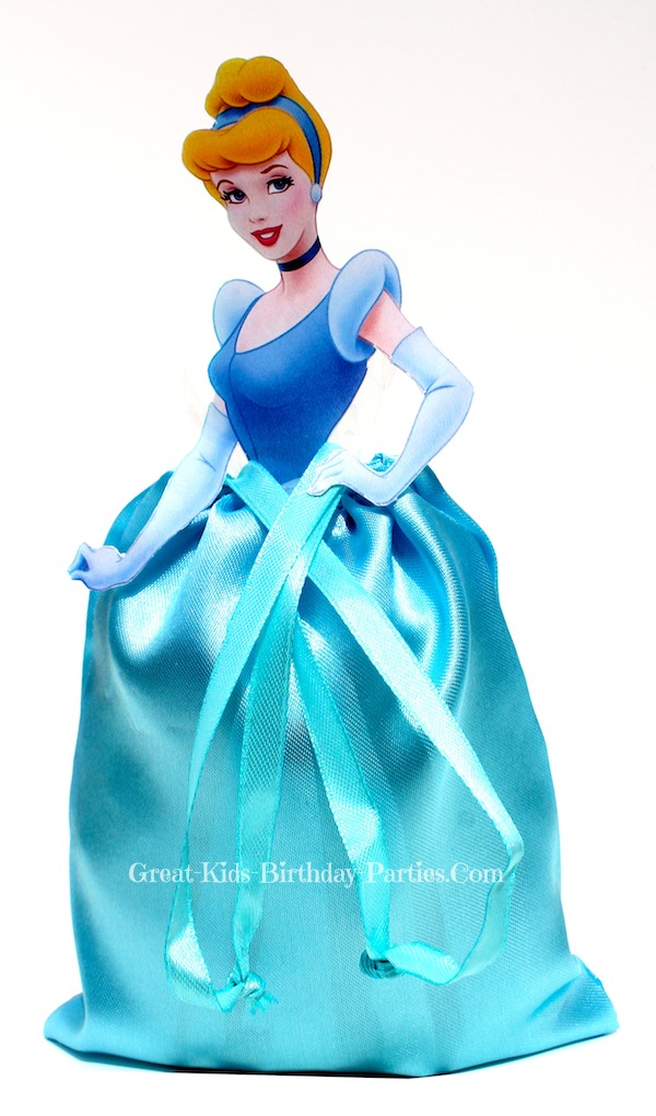 6 x Disney Princess Party Loot Gift Bags Frozen, Cinderella, Fairies, Sofa 