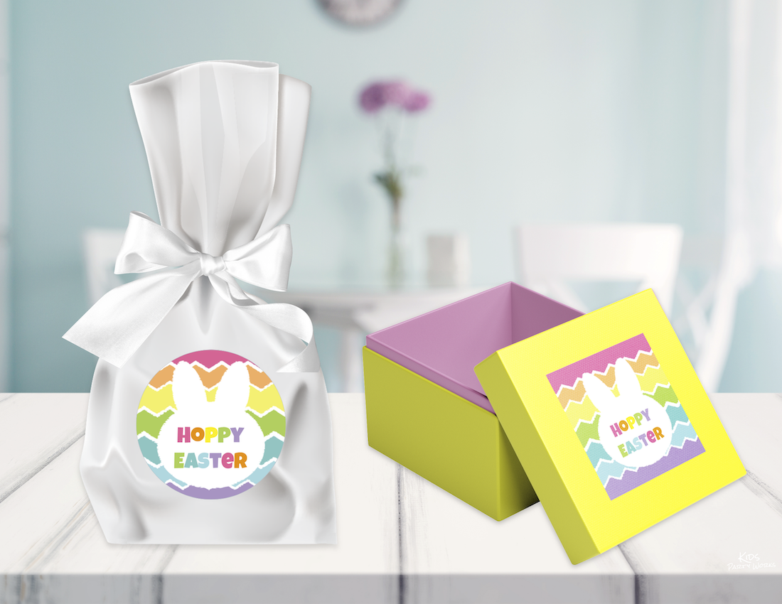 Free Easter Stickers. KidsPartyWorks.Com