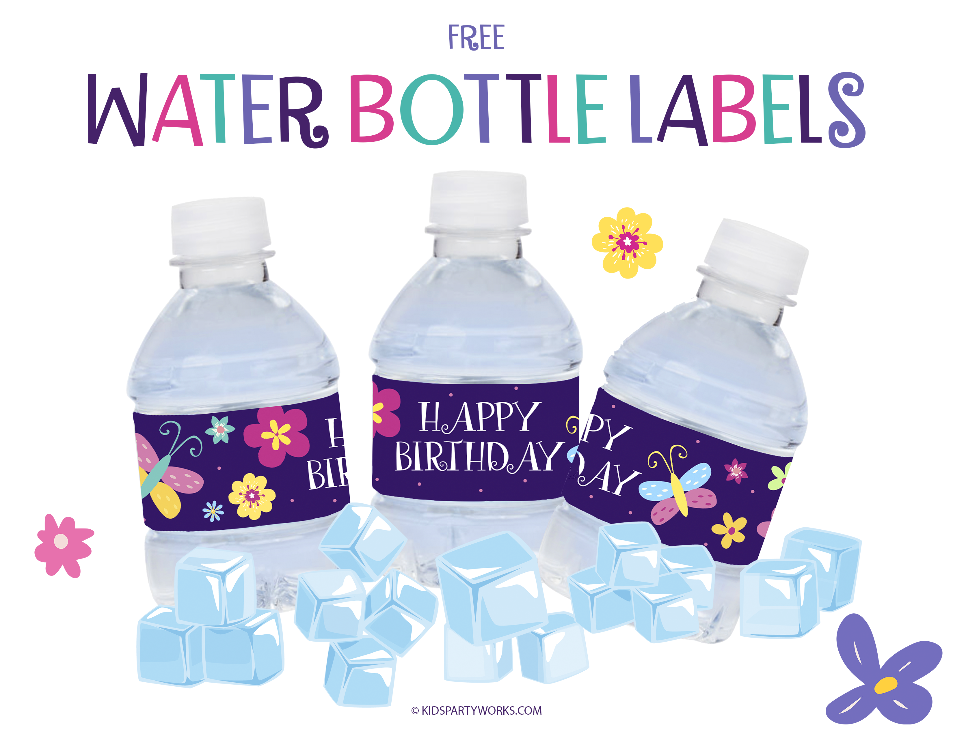 ▷ Encanto Water bottle Label Digital