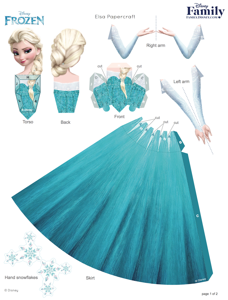Princess Anna Princess Elsa Background Papers for Kids Girls Frozen Digital Papers Clipart