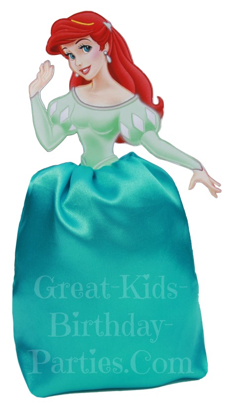 DIY Disney Princess Party Favors - Little Mermaid Favor Bags