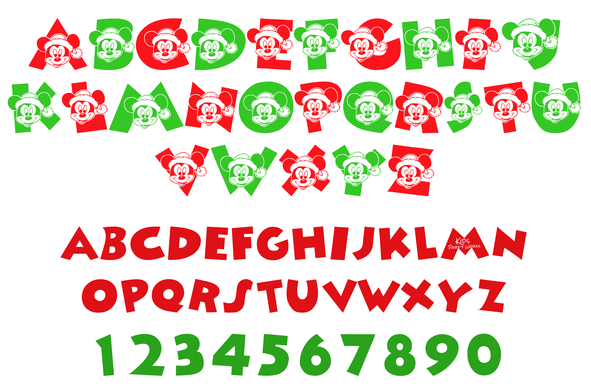 mickey mouse font