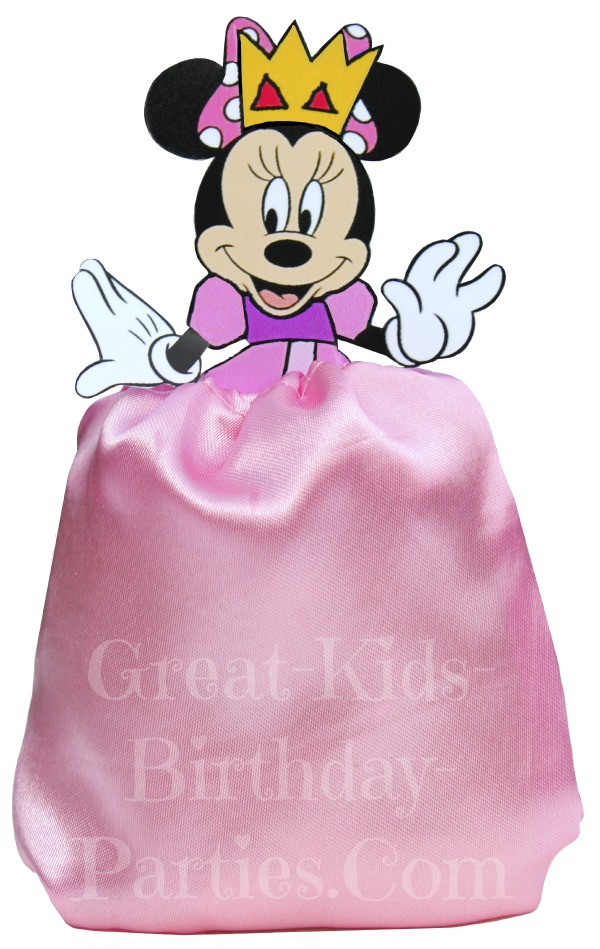 DIY Disney Princess Party Favors - Minnie Mouse Favor Bags