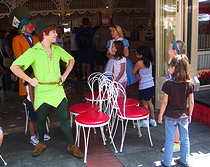 musical chairs peter pan