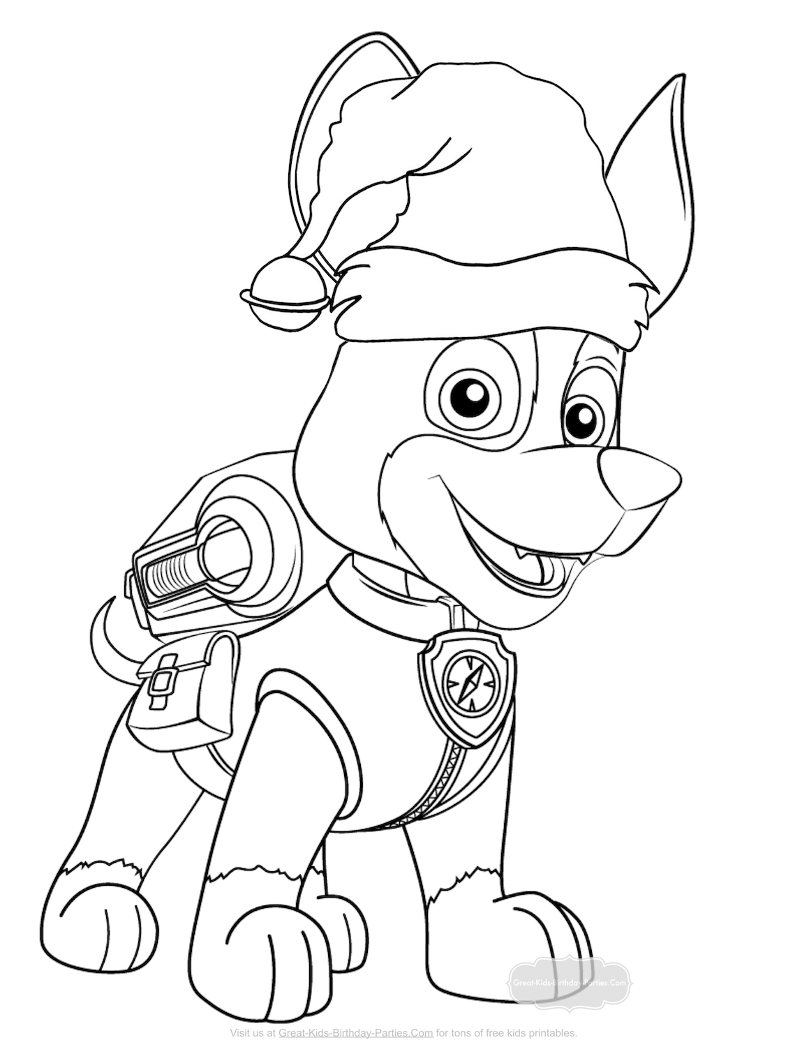 Get Paw Patrol Christmas Coloring Pages Gif – Tunnel To Viaduct Run
