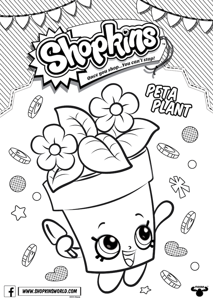 6400 Cute Coloring Pages Shopkins  Best Free