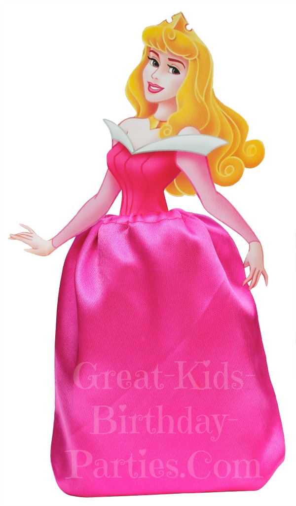 DIY Disney Princess Party Favors - Sleeping Beauty Favor Bags