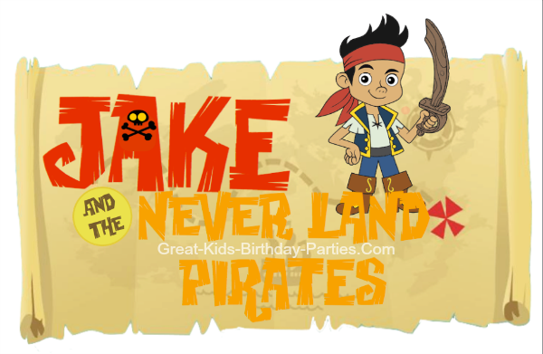 Jake and the Never Land Pirates Font - Download this FREE font for your next pirate party.  Make invitations, party labels, name tags, stickers, party favor labels and lots more.