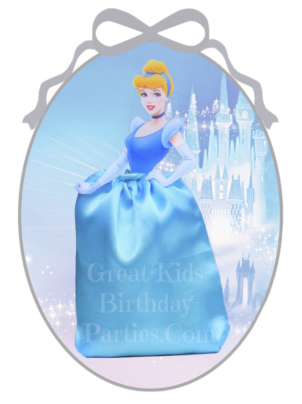 DIY Disney Princess Party Favors - Cinderella Favor Bags