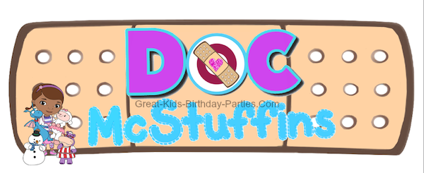Doc McStuffins FONT - Download Doc McStuffins FREE font.  Make birthday party invitations, party labels, stickers, water bottle labels, cupcake toppers and lots more!