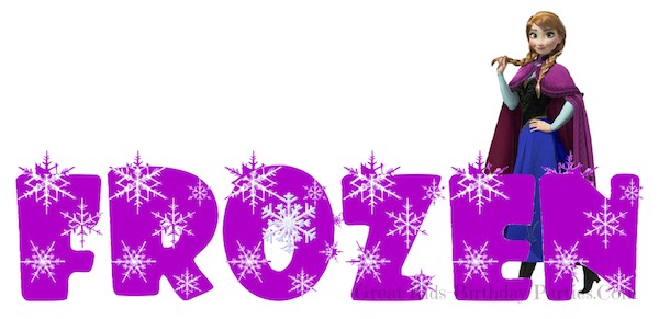 Frozen Font-FREE fonts similar to Frozen Movie font. Learn how to make these easy fonts for your next FROZEN birthday party. Use for party favors, labels, stickers, cake & cupcake toppers and more.