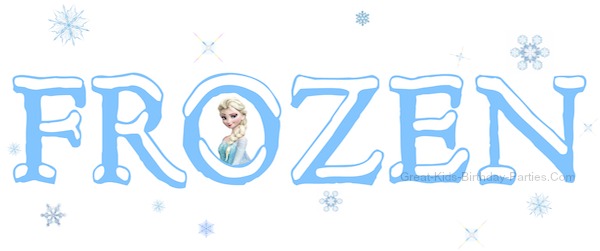 Frozen Font-FREE fonts similar to Frozen Movie font. Learn how to make these easy fonts for your next FROZEN birthday party.