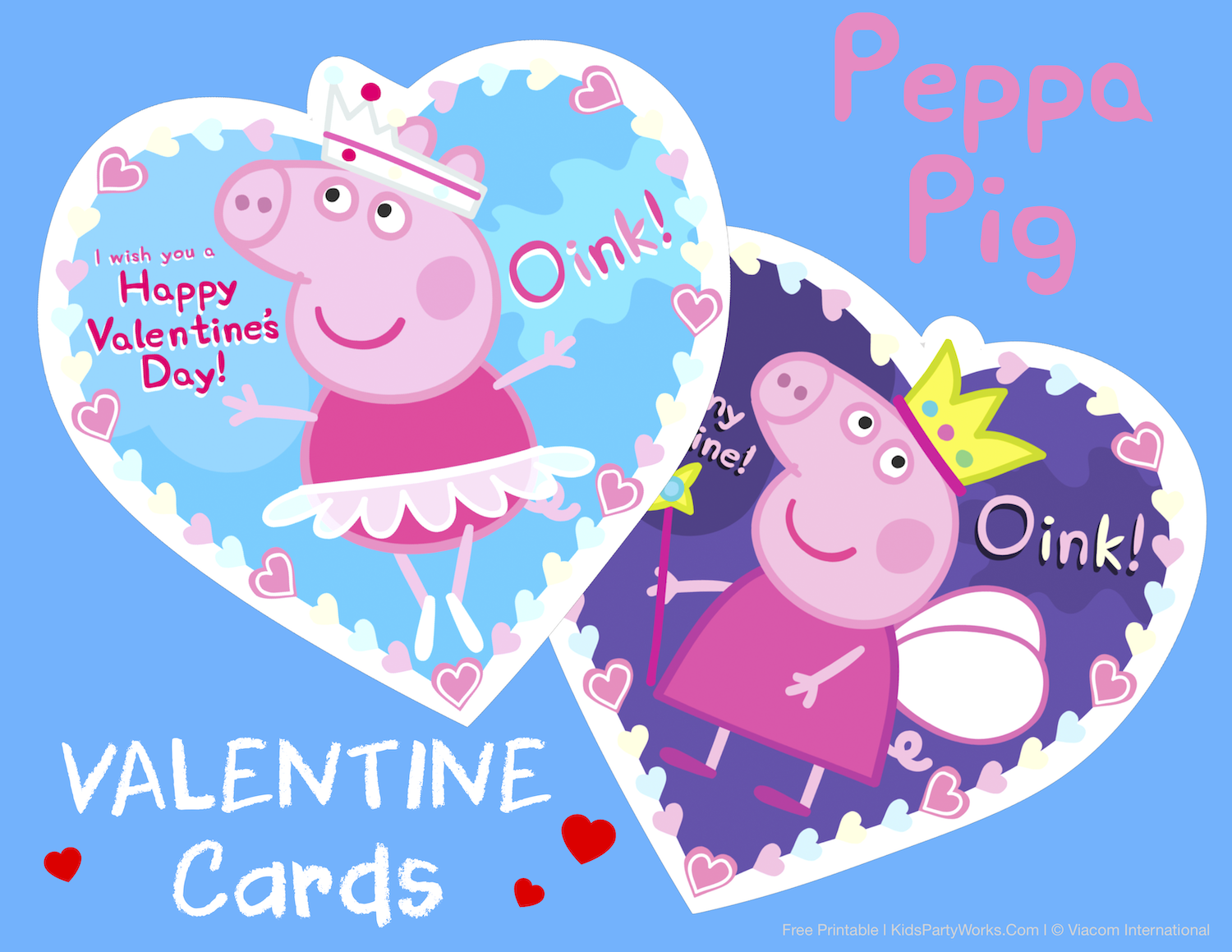 Peppa Pig Valentines