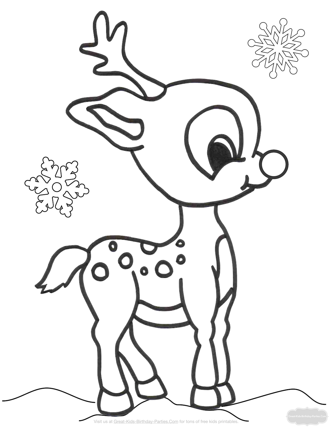 Christmas Coloring Pages Easy | Coloringnori - Coloring Pages for Kids