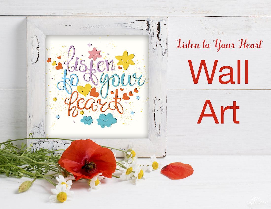 Free Valentine Quote - Great for wall art and Valentine cards. Find lots of free printables at KidsPartyWorks.Com